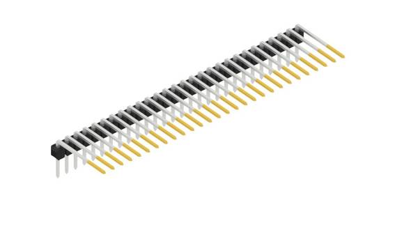 Fischer Elektronik Stiftleiste (Standard) Anzahl Reihen: 1 SL315228S 10St.