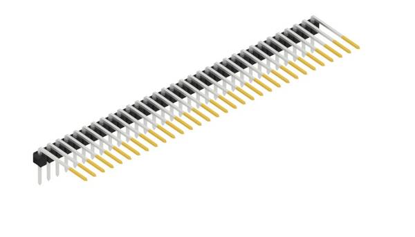 Fischer Elektronik Stiftleiste (Standard) Anzahl Reihen: 1 SL315232S 10St.