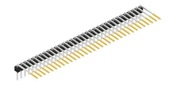 Fischer Elektronik Stiftleiste (Standard) Anzahl Reihen: 1 SL315233S 10St.