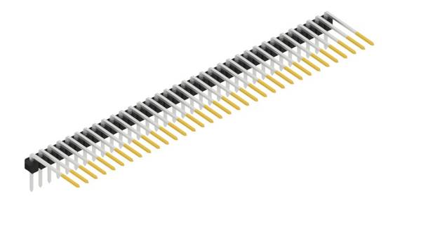 Fischer Elektronik Stiftleiste (Standard) Anzahl Reihen: 1 SL315234S 10St.