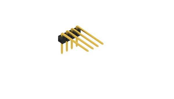 Fischer Elektronik Stiftleiste (Standard) Anzahl Reihen: 1 SL31524G 10St.