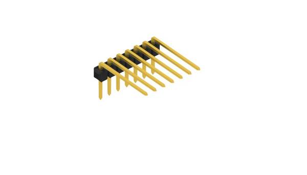 Fischer Elektronik Stiftleiste (Standard) Anzahl Reihen: 1 SL31527G 10St.