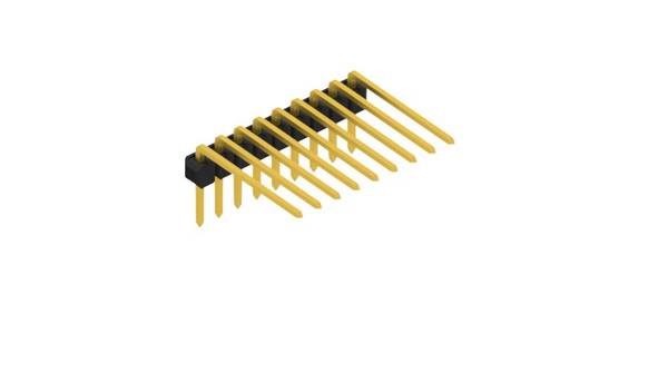 Fischer Elektronik Stiftleiste (Standard) Anzahl Reihen: 1 SL31529G 10St.