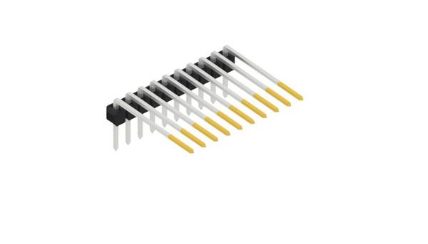 Fischer Elektronik Stiftleiste (Standard) Anzahl Reihen: 1 10138176 10St.