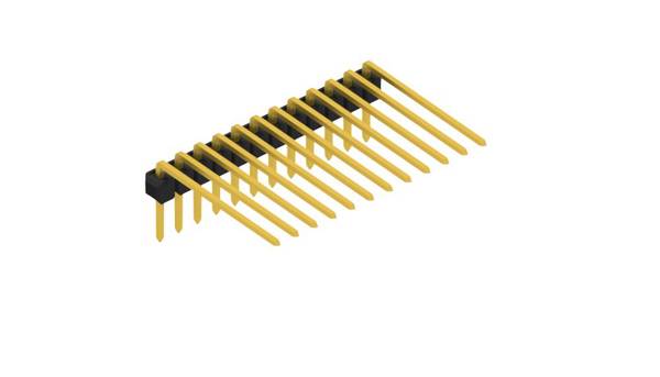 Fischer Elektronik Stiftleiste (Standard) Anzahl Reihen: 1 SL318212G 10St.