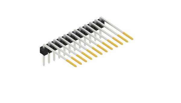 Fischer Elektronik Stiftleiste (Standard) Anzahl Reihen: 1 SL318212S 10St.