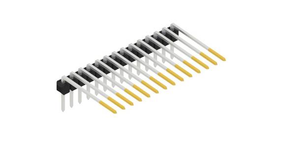 Fischer Elektronik Stiftleiste (Standard) Anzahl Reihen: 1 SL318214S 10St.