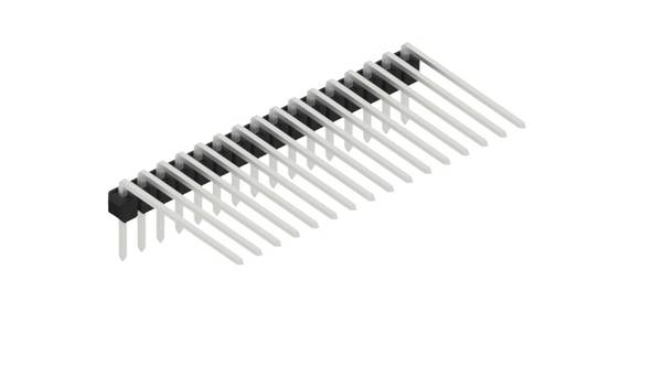 Fischer Elektronik Stiftleiste (Standard) Anzahl Reihen: 1 10056250 10St.