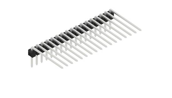 Fischer Elektronik Stiftleiste (Standard) Anzahl Reihen: 1 SL318217Z 10St.