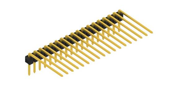 Fischer Elektronik Stiftleiste (Standard) Anzahl Reihen: 1 SL318218G 10St.