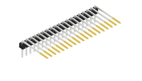 Fischer Elektronik Stiftleiste (Standard) Anzahl Reihen: 1 SL318219S 10St.