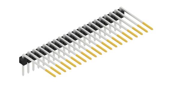 Fischer Elektronik Stiftleiste (Standard) Anzahl Reihen: 1 SL318220S 10St.