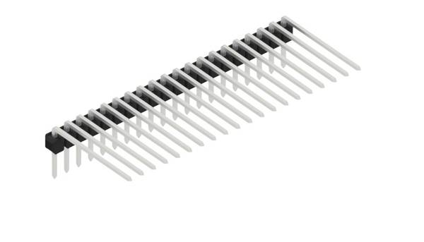 Fischer Elektronik Stiftleiste (Standard) Anzahl Reihen: 1 10056251 10St.