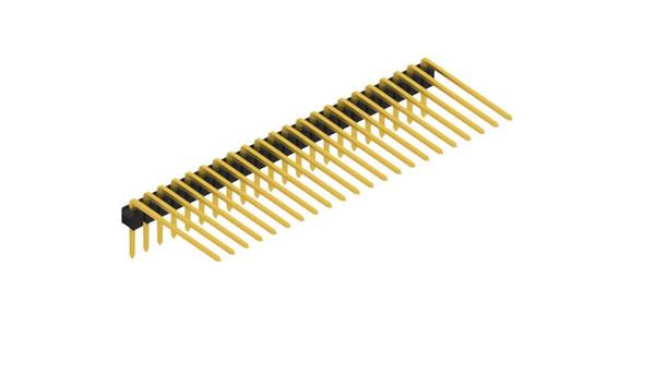 Fischer Elektronik Stiftleiste (Standard) Anzahl Reihen: 1 10169775 10St.