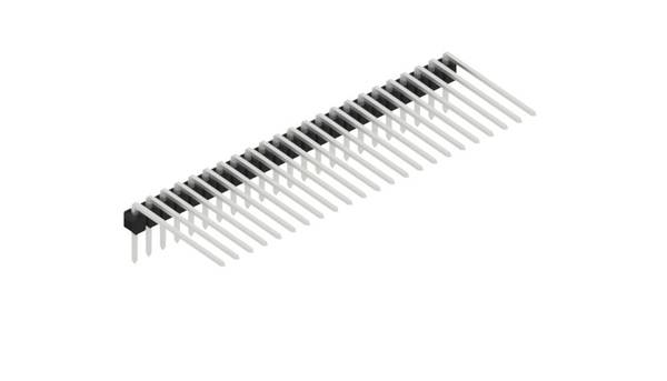 Fischer Elektronik Stiftleiste (Standard) Anzahl Reihen: 1 10128257 10St.