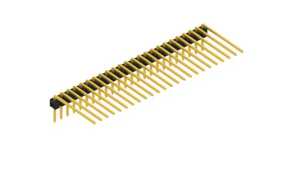 Fischer Elektronik Stiftleiste (Standard) Anzahl Reihen: 1 SL318224G 10St.