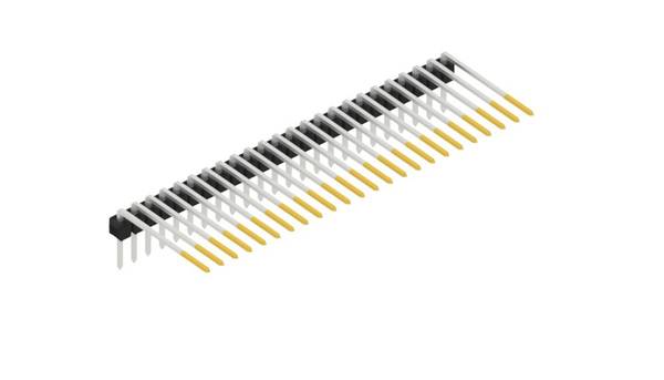 Fischer Elektronik Stiftleiste (Standard) Anzahl Reihen: 1 SL318224S 10St.