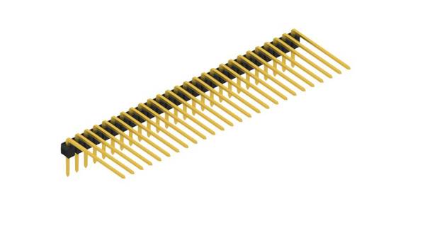 Fischer Elektronik Stiftleiste (Standard) Anzahl Reihen: 1 SL318226G 10St.