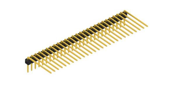 Fischer Elektronik Stiftleiste (Standard) Anzahl Reihen: 1 SL318227G 10St.