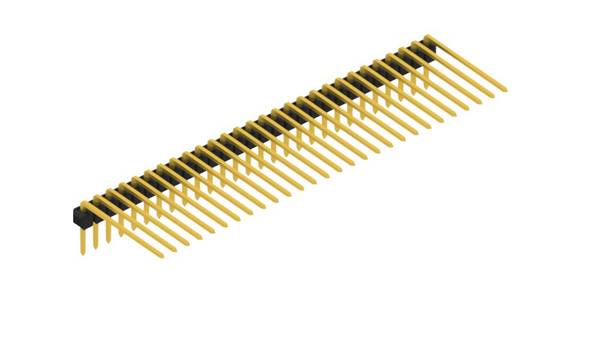 Fischer Elektronik Stiftleiste (Standard) Anzahl Reihen: 1 SL318228G 10St.