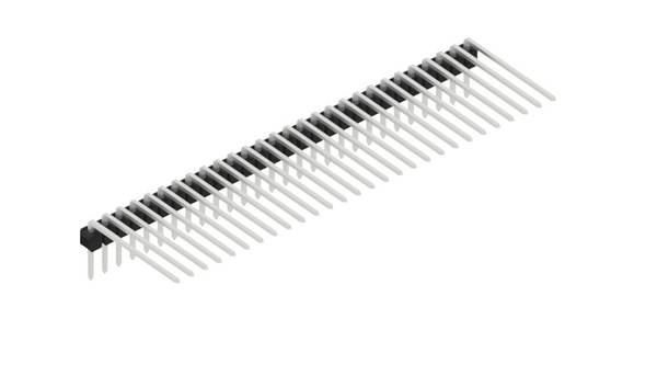 Fischer Elektronik Stiftleiste (Standard) Anzahl Reihen: 1 SL318228Z 10St.