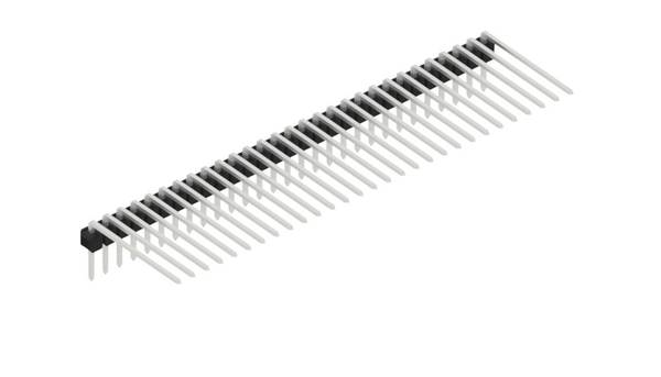 Fischer Elektronik Stiftleiste (Standard) Anzahl Reihen: 1 SL318229Z 10St.