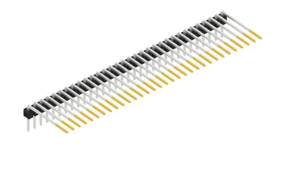 Fischer Elektronik Stiftleiste (Standard) Anzahl Reihen: 1 SL318232S 10St.