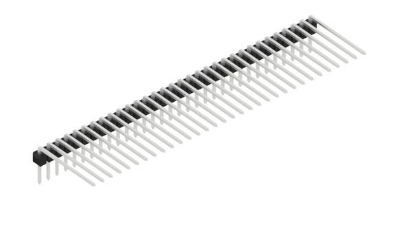 Fischer Elektronik Stiftleiste (Standard) Anzahl Reihen: 1 SL318232Z 10St.