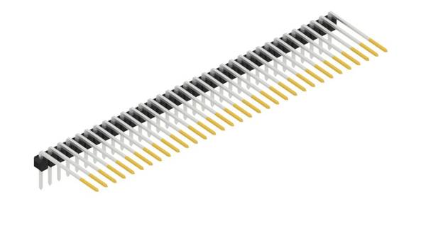Fischer Elektronik Stiftleiste (Standard) Anzahl Reihen: 1 SL318233S 10St.