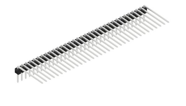 Fischer Elektronik Stiftleiste (Standard) Anzahl Reihen: 1 SL318233Z 10St.
