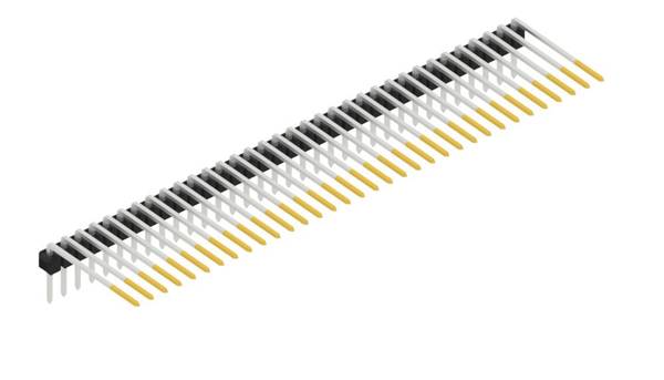 Fischer Elektronik Stiftleiste (Standard) Anzahl Reihen: 1 SL318234S 10St.