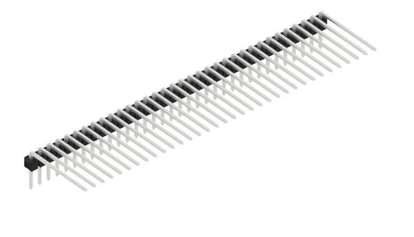 Fischer Elektronik Stiftleiste (Standard) Anzahl Reihen: 1 SL318234Z 10St.