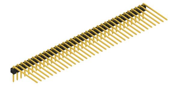 Fischer Elektronik Stiftleiste (Standard) Anzahl Reihen: 1 SL318235G 10St.