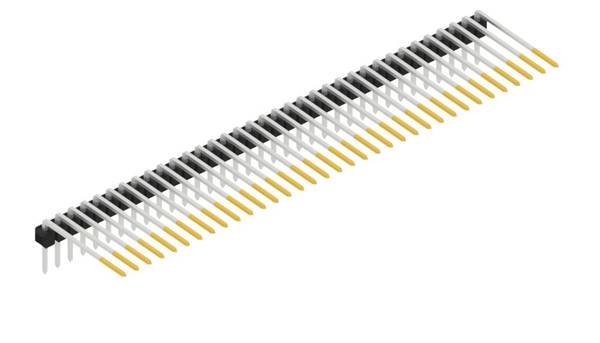 Fischer Elektronik Stiftleiste (Standard) Anzahl Reihen: 1 SL318235S 10St.