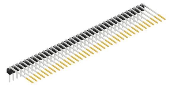 Fischer Elektronik Stiftleiste (Standard) Anzahl Reihen: 1 10056254 10St.