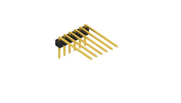 Fischer Elektronik Stiftleiste (Standard) Anzahl Reihen: 1 SL31826G 10St.