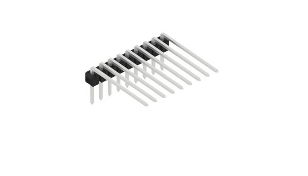 Fischer Elektronik Stiftleiste (Standard) Anzahl Reihen: 1 SL31829Z 10St.