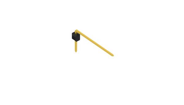 Fischer Elektronik Stiftleiste (Standard) Anzahl Reihen: 1 SL32071G 10St.