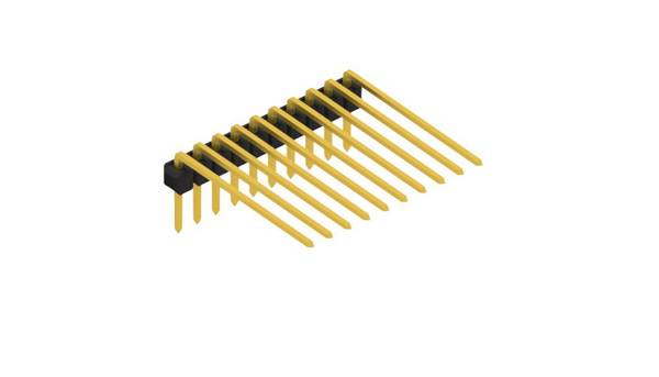 Fischer Elektronik Stiftleiste (Standard) Anzahl Reihen: 1 10161476 10St.