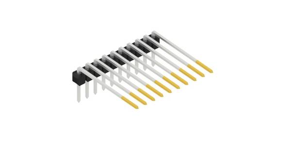 Fischer Elektronik Stiftleiste (Standard) Anzahl Reihen: 1 SL320710S 10St.