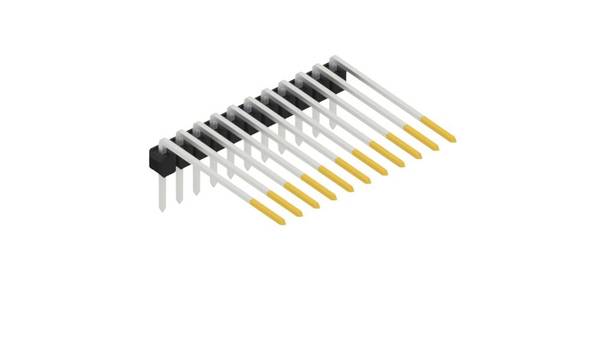Fischer Elektronik Stiftleiste (Standard) Anzahl Reihen: 1 SL320711S 10St.