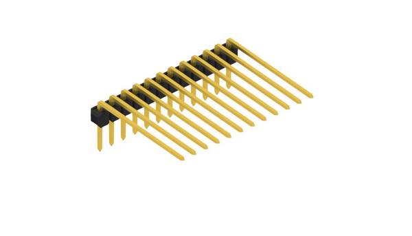 Fischer Elektronik Stiftleiste (Standard) Anzahl Reihen: 1 10144631 10St.