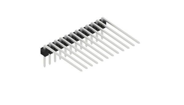 Fischer Elektronik Stiftleiste (Standard) Anzahl Reihen: 1 SL320712Z 10St.