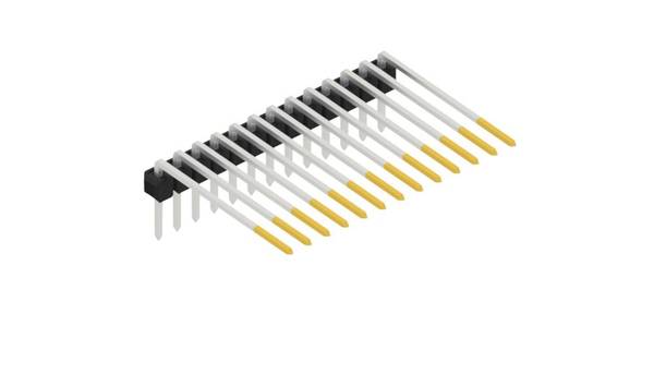 Fischer Elektronik Stiftleiste (Standard) Anzahl Reihen: 1 SL320713S 10St.