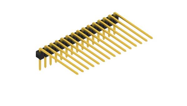 Fischer Elektronik Stiftleiste (Standard) Anzahl Reihen: 1 10056259 10St.