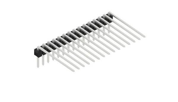 Fischer Elektronik Stiftleiste (Standard) Anzahl Reihen: 1 10171667 10St.