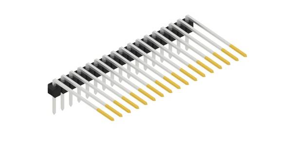 Fischer Elektronik Stiftleiste (Standard) Anzahl Reihen: 1 SL320717S 10St.