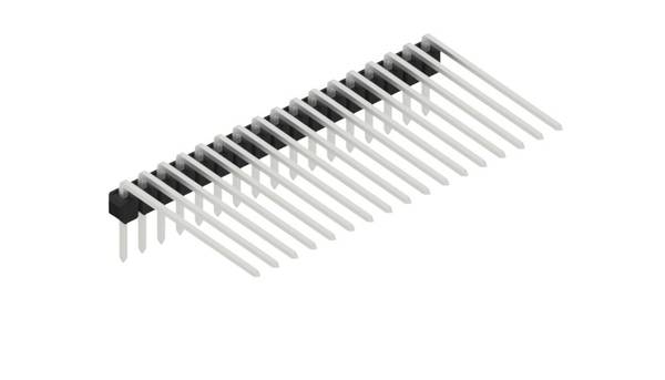 Fischer Elektronik Stiftleiste (Standard) Anzahl Reihen: 1 SL320717Z 10St.