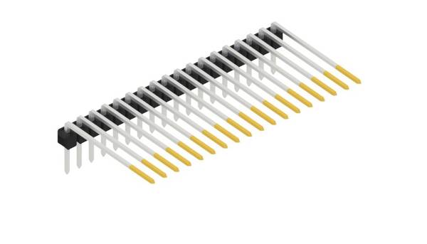 Fischer Elektronik Stiftleiste (Standard) Anzahl Reihen: 1 SL320718S 10St.