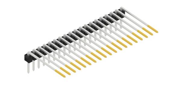 Fischer Elektronik Stiftleiste (Standard) Anzahl Reihen: 1 SL320719S 10St.